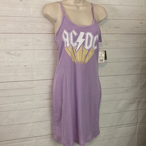 Grayson Threads Size XL (juniors) Lavender Lounge Dress Flaw NWT - Picture 4 of 9